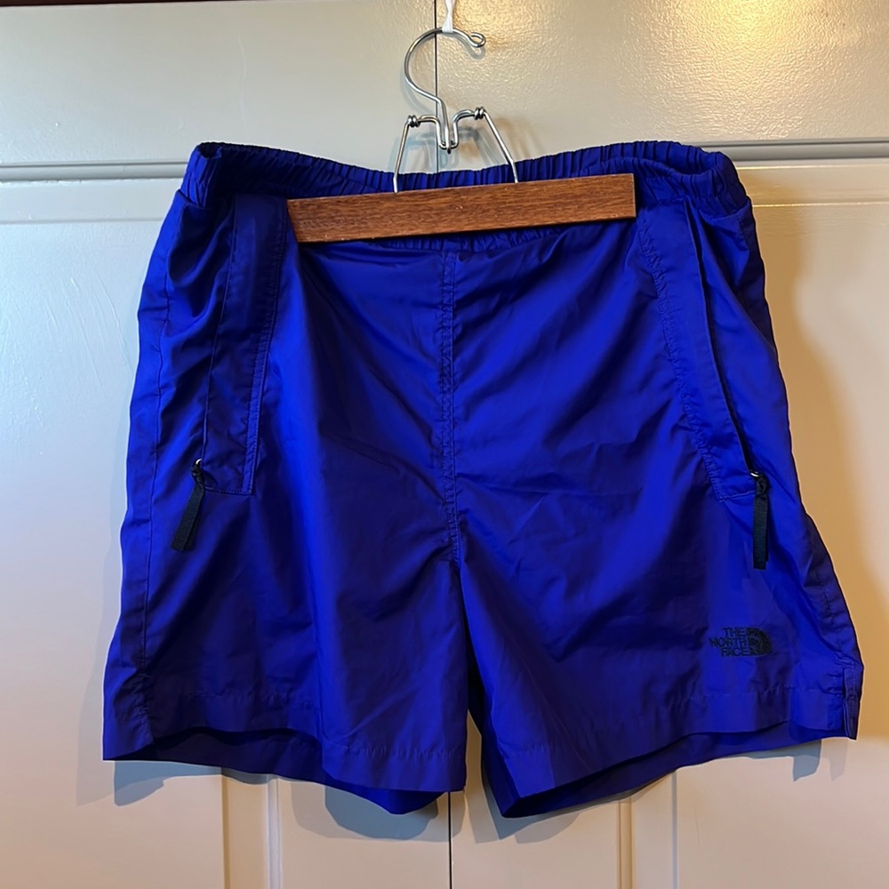 The North Face - Active blue shorts Large Elastic drawstring - DEADSTOCK